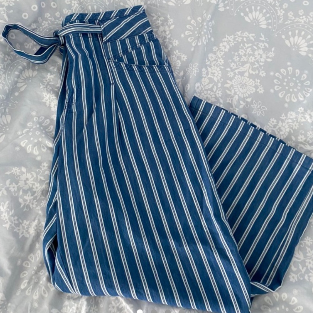 American Eagle High Waist Tie Pants Size 12